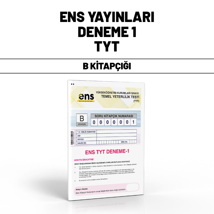 ENS YAYIN TYT SNV 1-B - 25-26